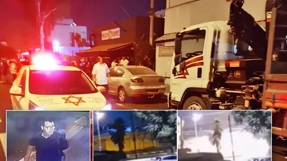 תיעוד ניסיון הפיגוע בתל אביב, המחבל מסתובב בתל אביב דקות לפני שהתפוצץ,
פיצוץ הרכב בתל אביב ברחוב לח'י. 18 באוגוסט 2024 תיעוד ניסיון הפיגוע בתל אביב, המחבל מסתובב בתל אביב דקות לפני שהתפוצץ,
פיצוץ הרכב בתל אביב ברחוב לח'י. 18 באוגוסט 2024