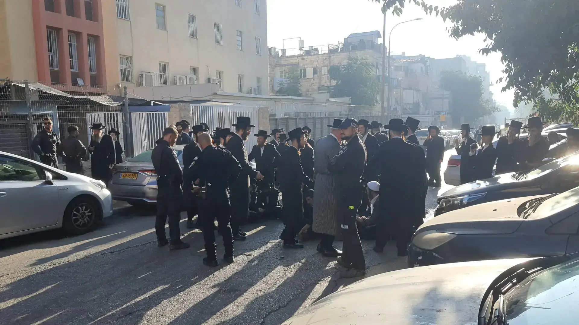 הפגנת חרדים, לשכת גיוס ירושלים, 21 באוגוסט 2024 הפגנת חרדים, לשכת גיוס ירושלים, 21 באוגוסט 2024