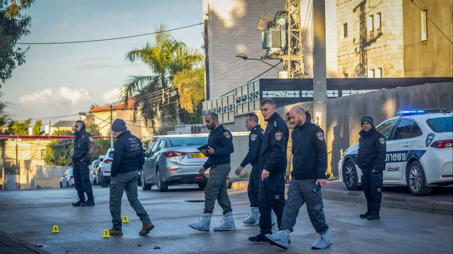 זירת הרצח של עלי ג'רושי ברמלה