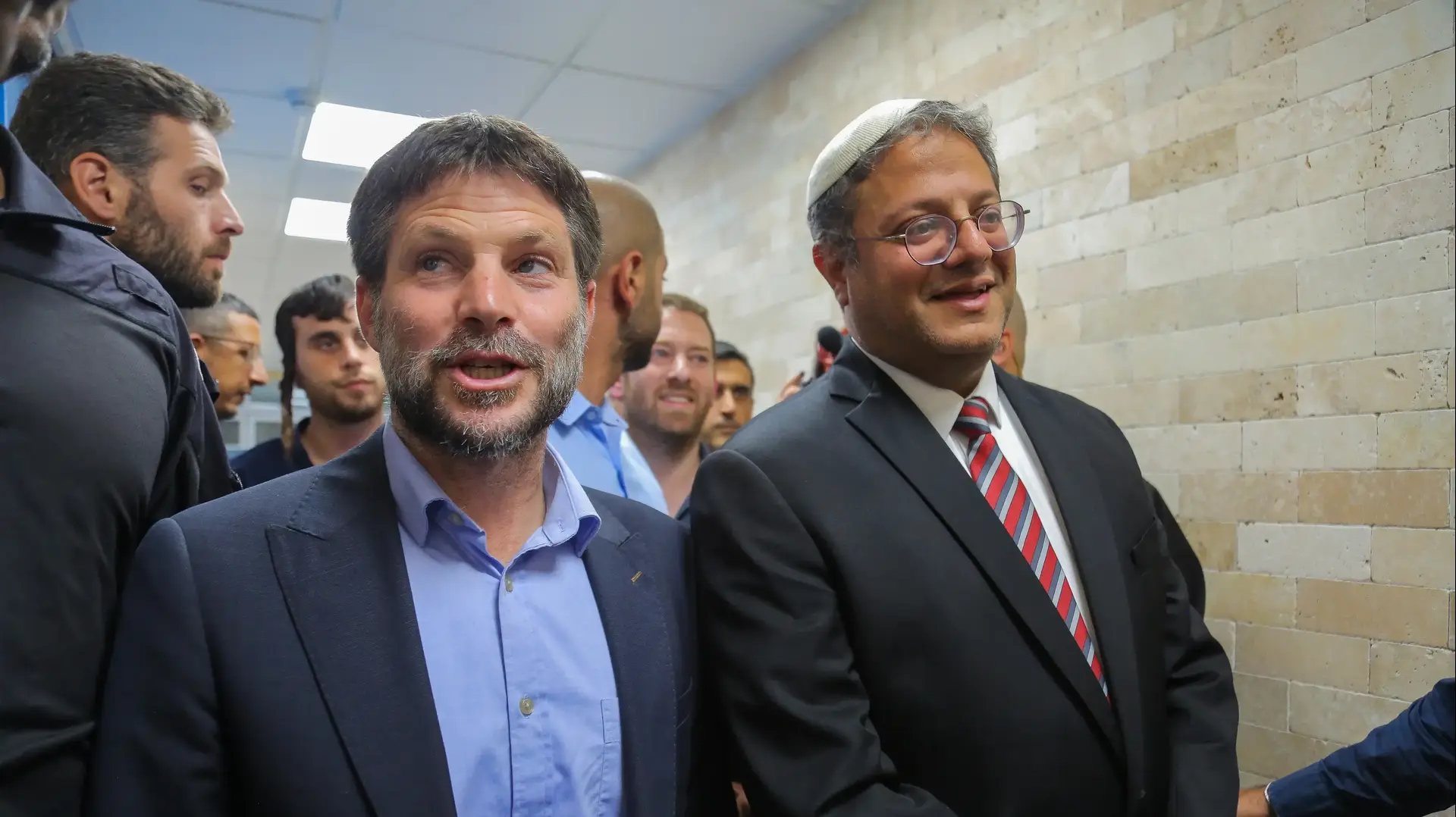 איתמר בן גביר ובצלאל סמוטריץ' איתמר בן גביר ובצלאל סמוטריץ'