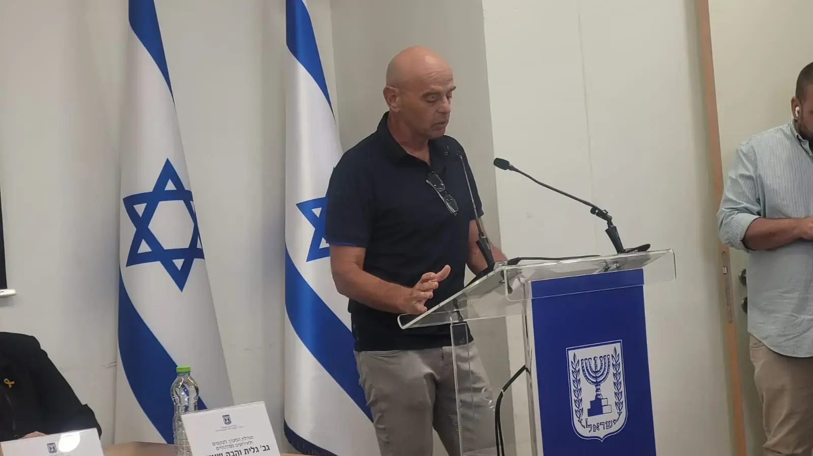 רן צחור במאי הטקס: שום תסריט לא הוגש לי ולא הכתיב לי משהו. רן צחור במאי הטקס: שום תסריט לא הוגש לי ולא הכתיב לי משהו.