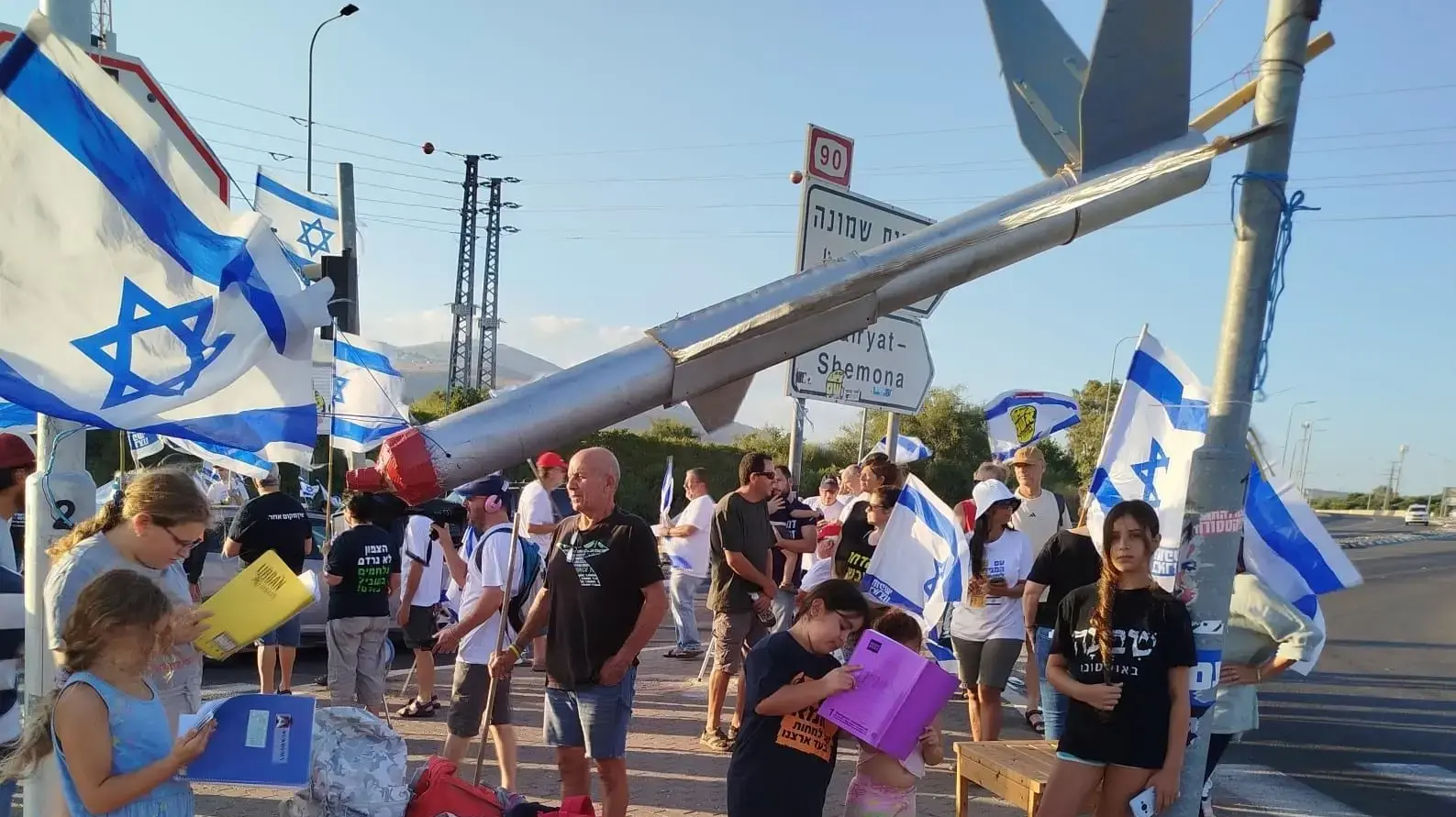 ילדי הצפון במחאה לקראת סוף החופש הגדול, 24 באוגוסט 2024 ילדי הצפון במחאה לקראת סוף החופש הגדול, 24 באוגוסט 2024