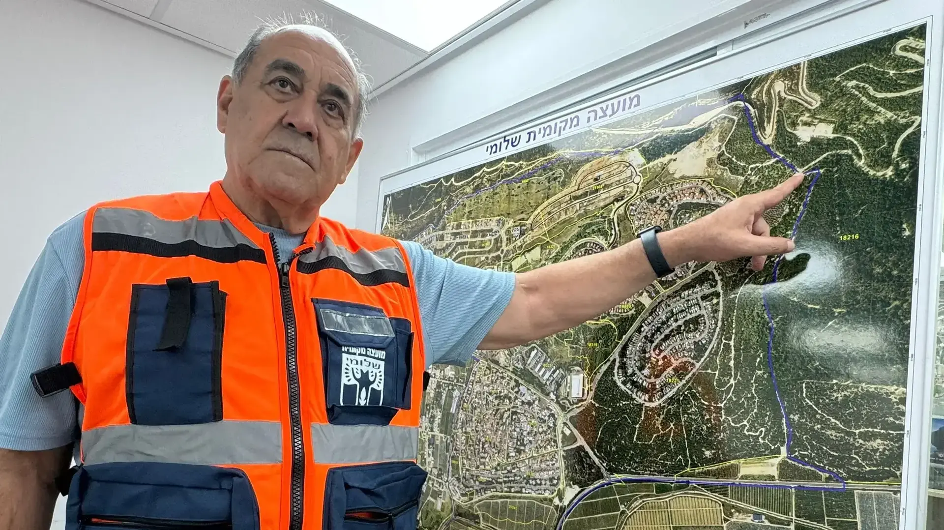 גבי נעמן, ראש המועצה המקומית שלומי גבי נעמן, ראש המועצה המקומית שלומי