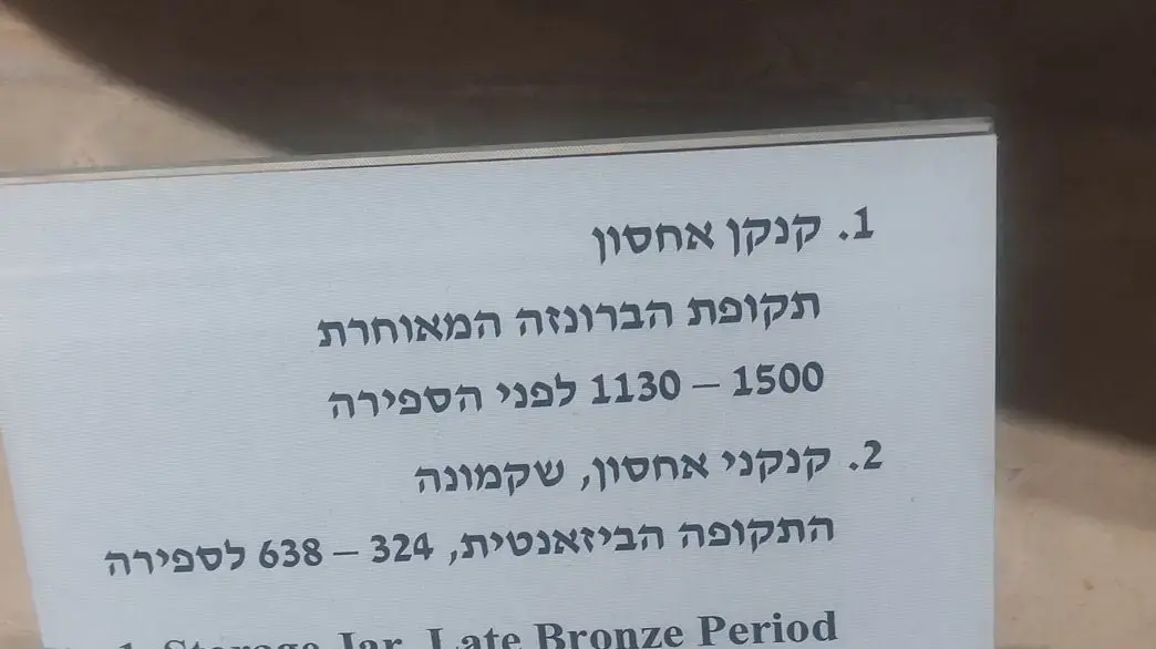 תקרית מצערת במוזיאון הכט באוניברסיטת חיפה. אחד המבקרים, ילד כבן 5 נתקל (שישי) בשוגג בכד עתיק בן כ- 3,500 שנה. תקרית מצערת במוזיאון הכט באוניברסיטת חיפה. אחד המבקרים, ילד כבן 5 נתקל (שישי) בשוגג בכד עתיק בן כ- 3,500 שנה.