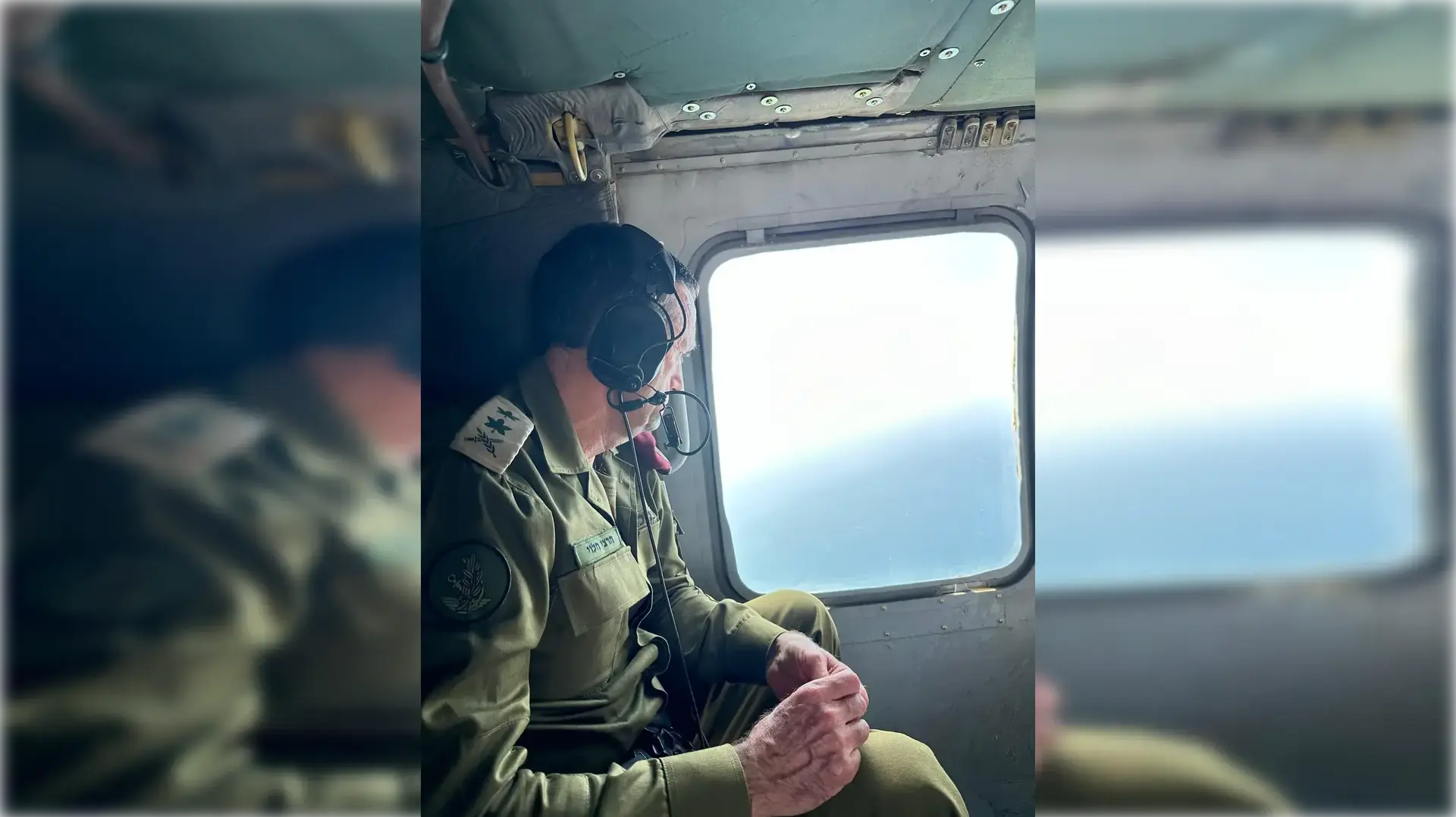הרמטכ״ל, רא״ל הרצי הלוי, לאחר חילוצו של החטוף פראחן קאדי הרמטכ״ל, רא״ל הרצי הלוי, לאחר חילוצו של החטוף פראחן קאדי