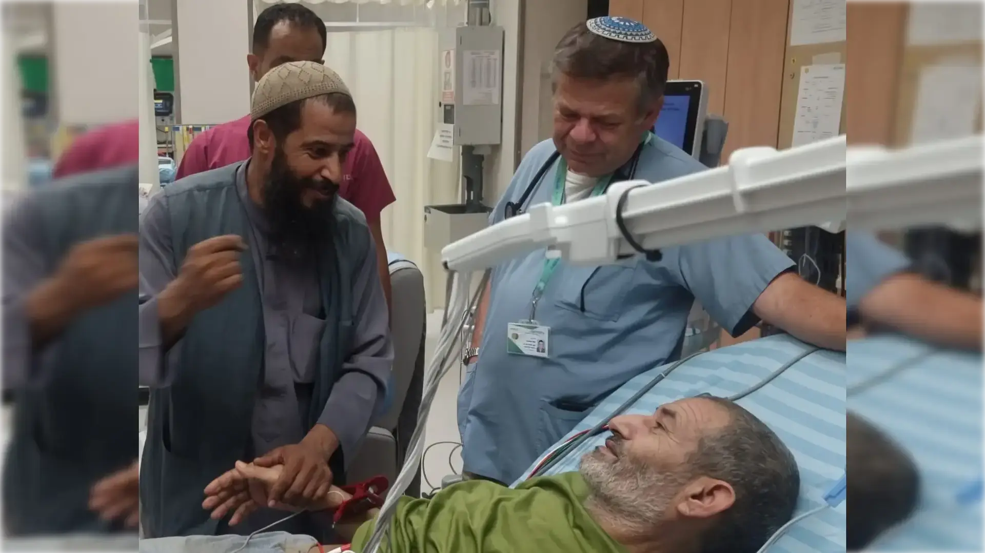 תמונה ראשונה של החטוף פראחן קאדי בסורוקה לאחר חילוצו תמונה ראשונה של החטוף פראחן קאדי בסורוקה לאחר חילוצו