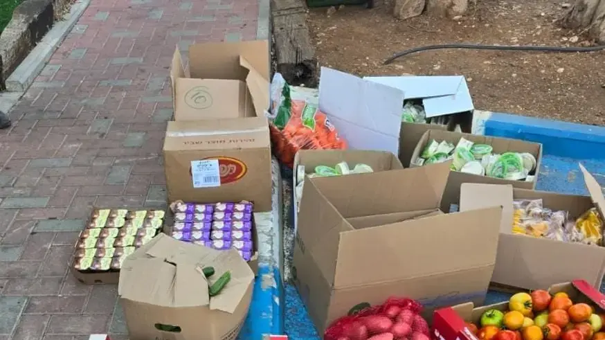 מזון לחיילים שנגנב בקריית שמונה. 29 באוגוסט 2024 מזון לחיילים שנגנב בקריית שמונה. 29 באוגוסט 2024