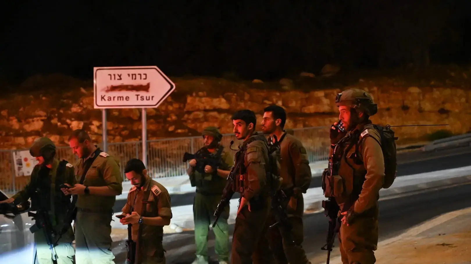 זירת הפיגוע גוש עציון כרמי צור זירת הפיגוע גוש עציון כרמי צור