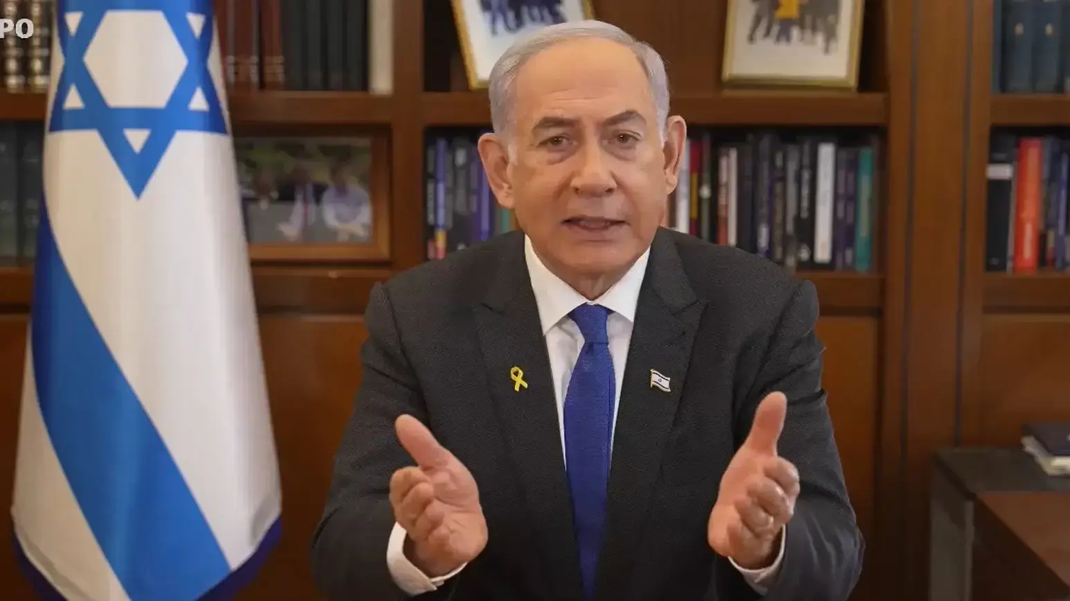 הצהרת ראש הממשלה בנימין נתניהו לאחר איתור 6 גופות החטופים הצהרת ראש הממשלה בנימין נתניהו לאחר איתור 6 גופות החטופים
