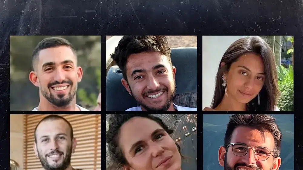 כרמל גת, עדן ירושלמי, אלמוג סרוסי, אלכס לובנוב, הירש גולדברג פולין, כרמל גת
החטופים שגופותיהם חולצו מרצועת עזה
