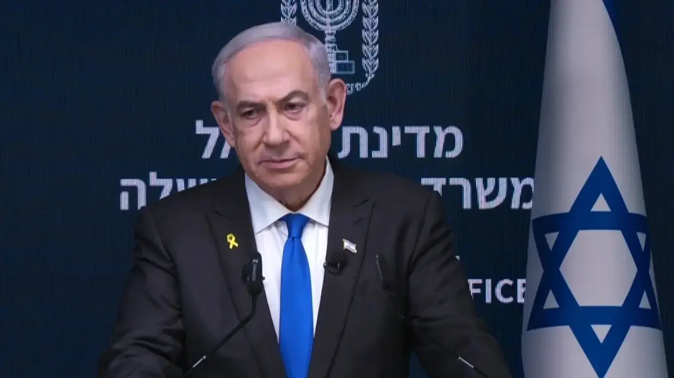 בנימין נתניהו ראש הממשלה במסיבת עיתונאיםף 2 בספטמבר 2024 