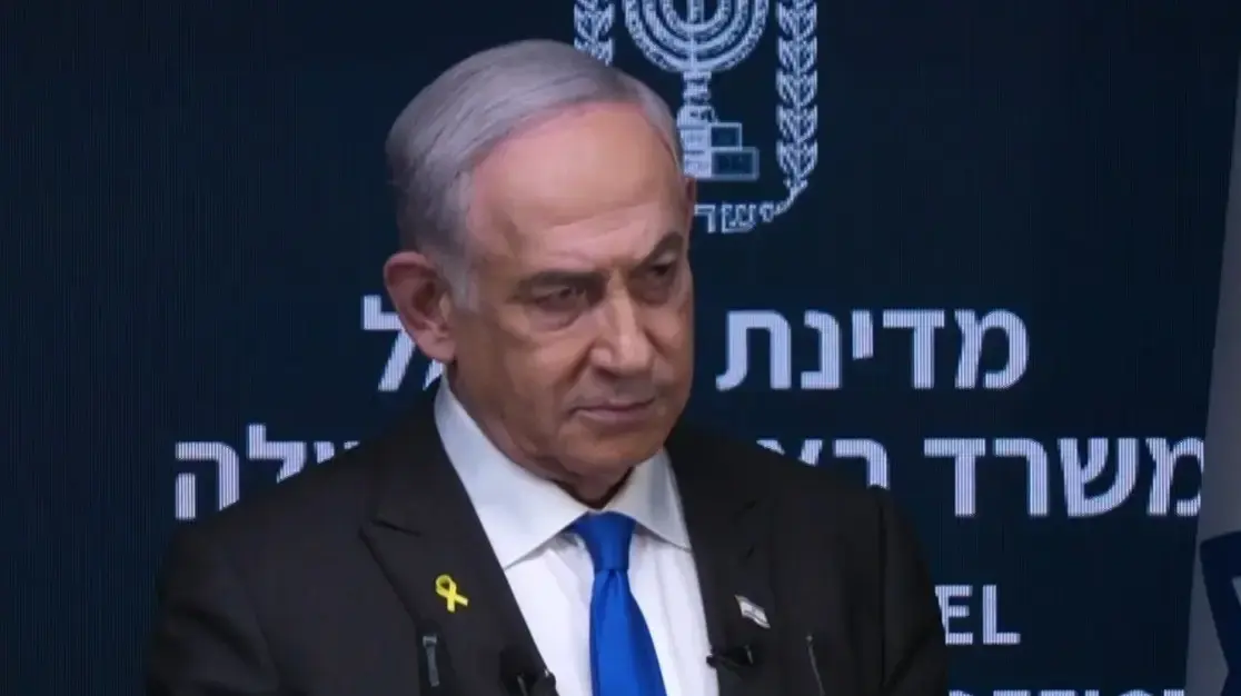 בנימין נתניהו ראש הממשלה במסיבת עיתונאיםף 2 בספטמבר 2024