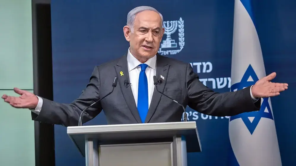ראש הממשלה בנימין נתניהו במסיבת עיתונאים 2 בספטמבר 2024 ראש הממשלה בנימין נתניהו במסיבת עיתונאים 2 בספטמבר 2024