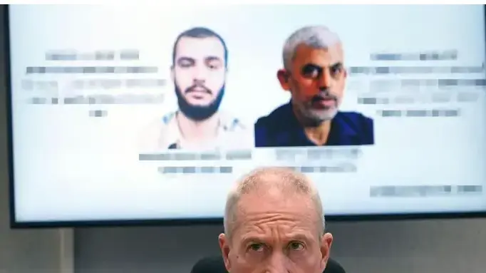 שר הביטחון יואב גלנט, יחיא סינוואר, מוחמד סינוואר שר הביטחון יואב גלנט, יחיא סינוואר, מוחמד סינוואר
