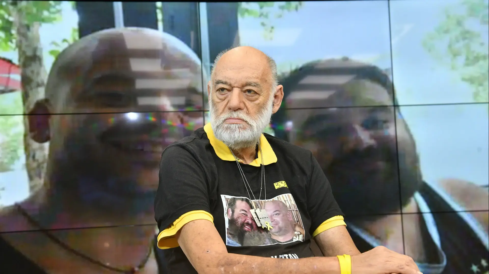 איציק הורן אבא של איתן ויאיר שחטופים בעזה. 5 בספטמבר 2024 איציק הורן אבא של איתן ויאיר שחטופים בעזה. 5 בספטמבר 2024
