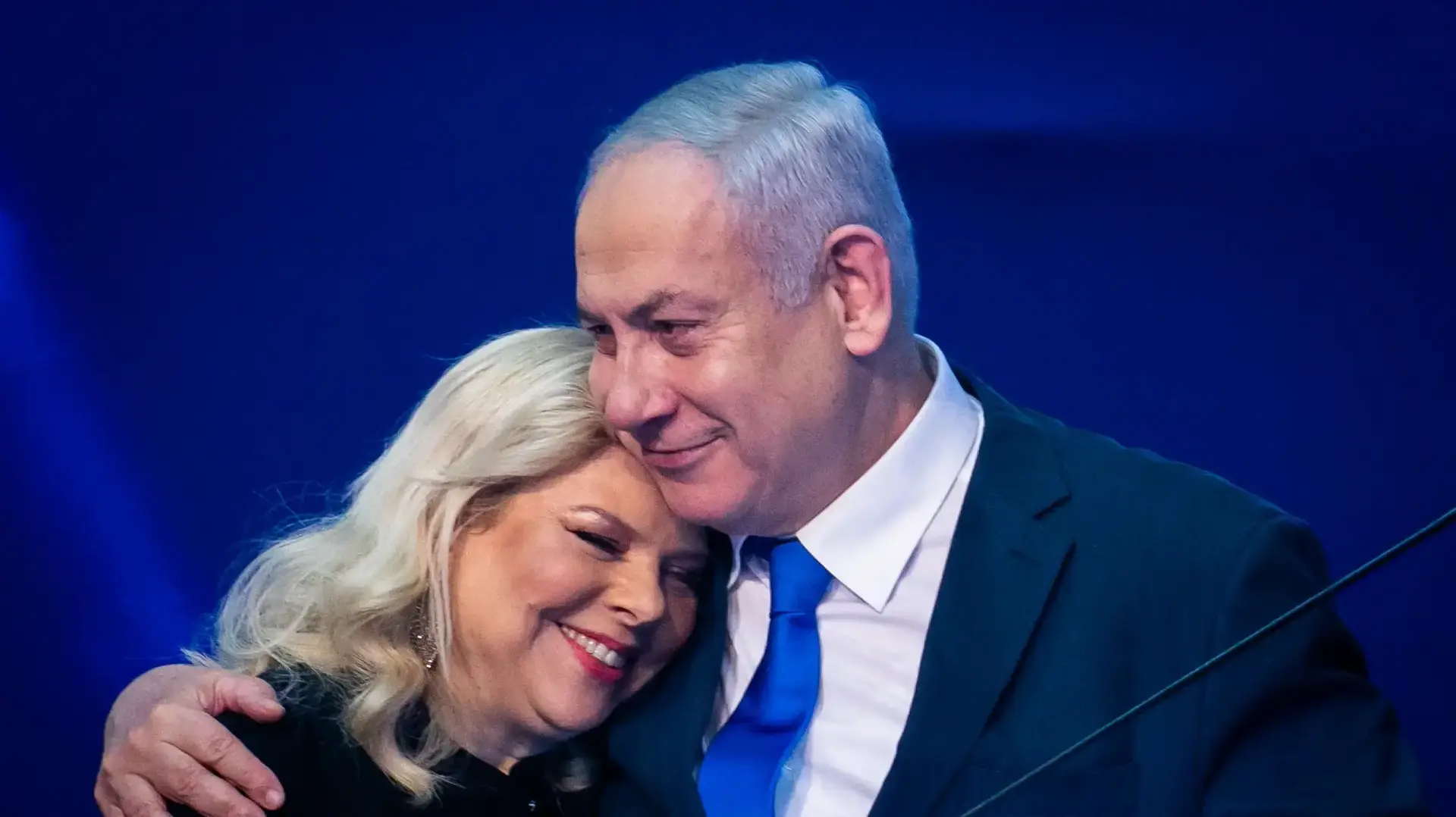 ראש הממשלה בנימין נתניהו ורעייתו שרה נתניהו
3 במרץ 2020 ראש הממשלה בנימין נתניהו ורעייתו שרה נתניהו
3 במרץ 2020