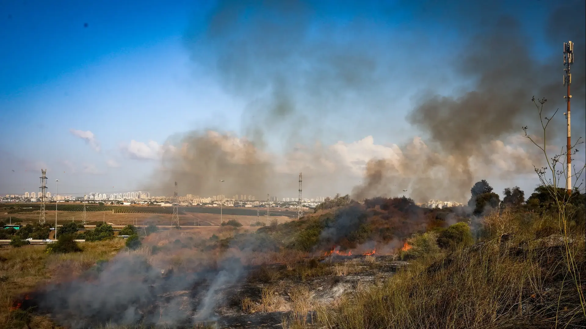 זירת נפילה סמוך ליישוב כפר דניאל, 15 בספטמבר 2024