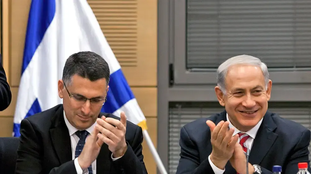 ראש הממשלה בנימין נתניהו וגדעון סער
11.11.2023 ראש הממשלה בנימין נתניהו וגדעון סער
11.11.2023