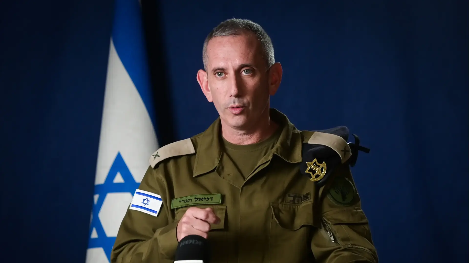 דובר צה"ל דניאל הגרי דובר צה"ל דניאל הגרי