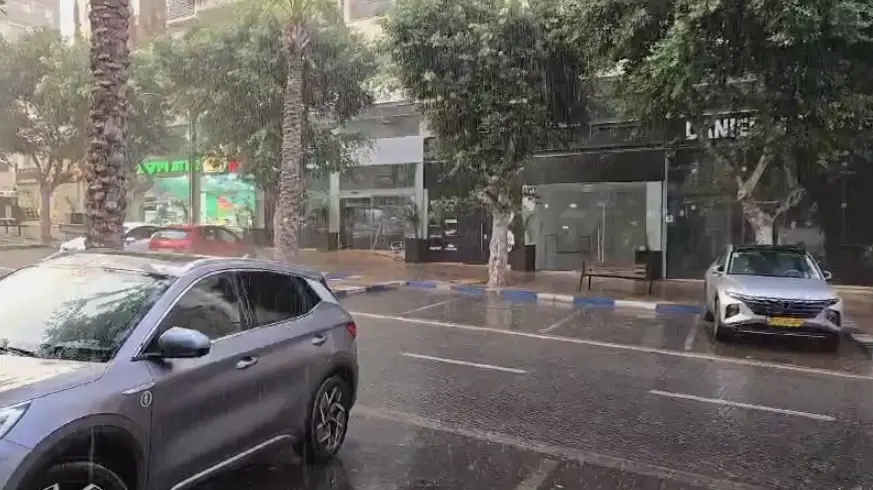 גשם ברחבי הארץ, חדרה.17 בספטמבר 2024 גשם ברחבי הארץ, חדרה.17 בספטמבר 2024