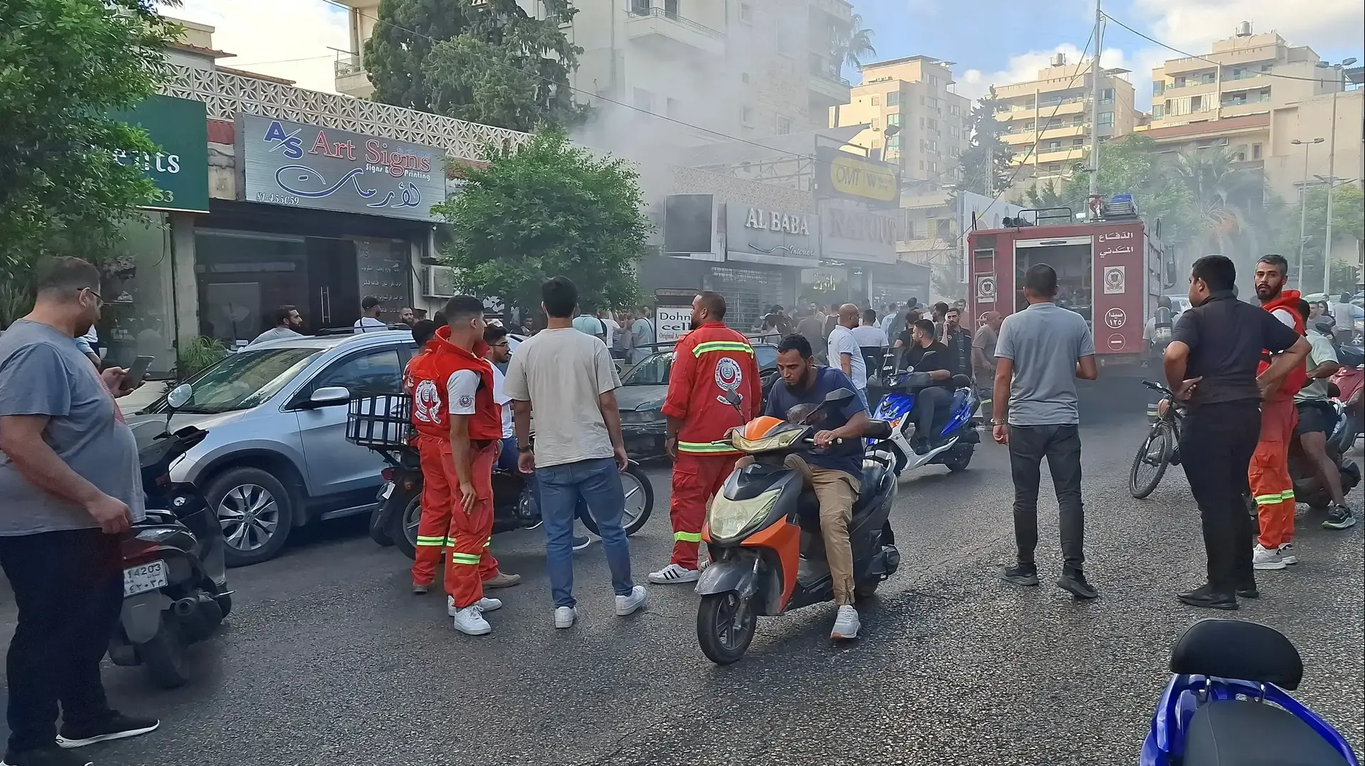פיצוצי מכשירי קשר בלבנון.18 בספטמבר 2024 פיצוצי מכשירי קשר בלבנון.18 בספטמבר 2024