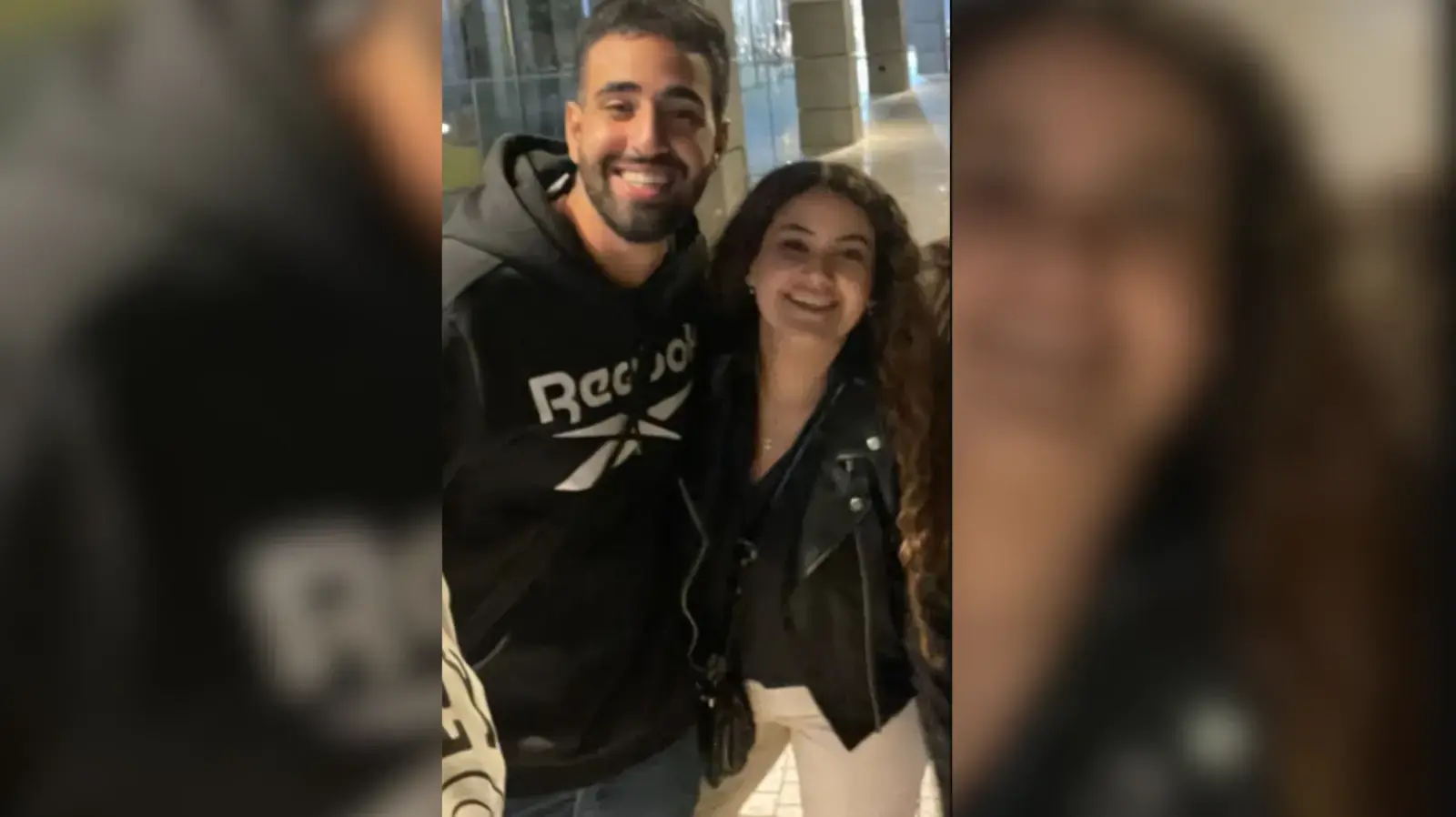 חלל צה"ל דותן שמעון יחד עם בת דודתו שפר טבצ'ניק חלל צה"ל דותן שמעון יחד עם בת דודתו שפר טבצ'ניק