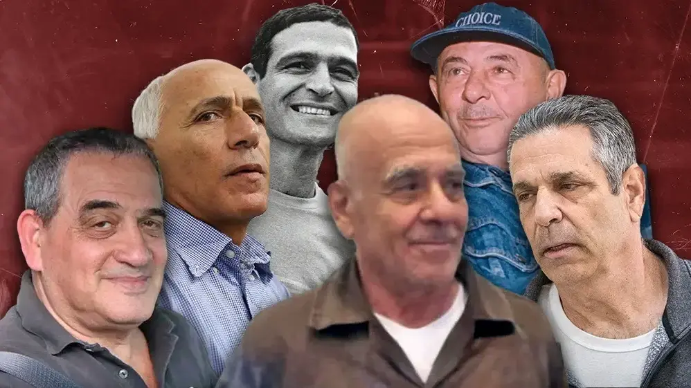 מרגלים מכל השנים- אודי אדיב, מרדכי קידר ,מוטי ממן, גונן שגב,מרדכי ואנונו, נחום מנבר