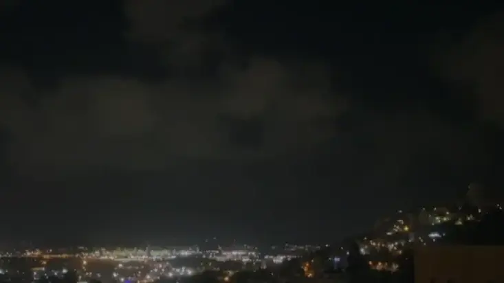 יירוטי טילים בשמי חיפה. 22 בספטמבר 2024