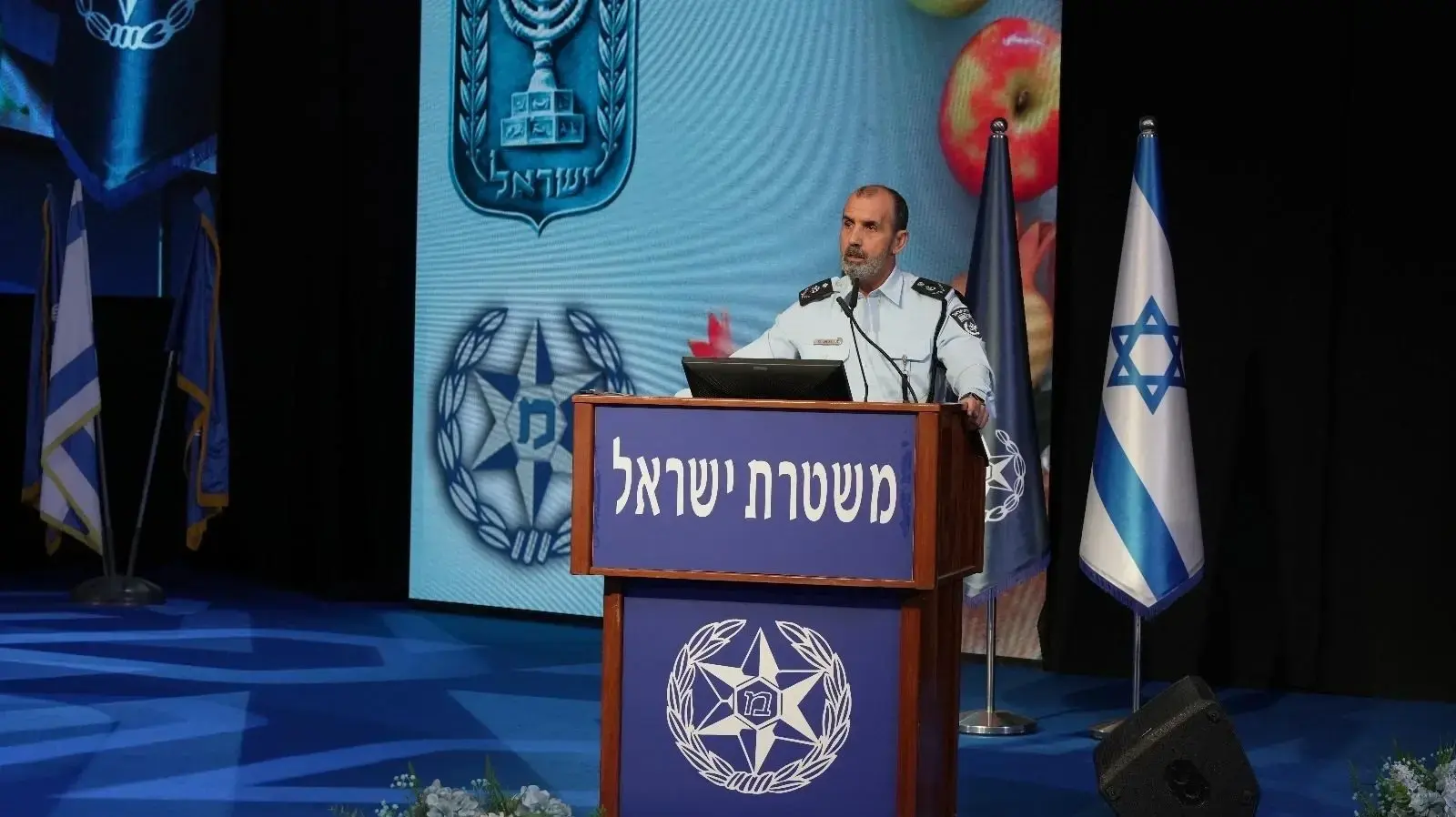 מפכ"ל המשטרה, רב ניצב דני לוי בטקס הענקת דרגות ומינויים לקציני משטרה . 23 בספטמבר 2024 מפכ"ל המשטרה, רב ניצב דני לוי בטקס הענקת דרגות ומינויים לקציני משטרה . 23 בספטמבר 2024