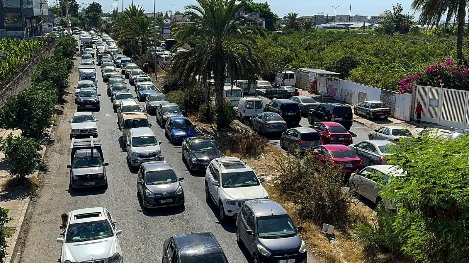 תושבים נמלטים מדרום לבנון צפונה בעקבות התקיפות של חיל האוויר, 23 בספטמבר 2024 תושבים נמלטים מדרום לבנון צפונה בעקבות התקיפות של חיל האוויר, 23 בספטמבר 2024