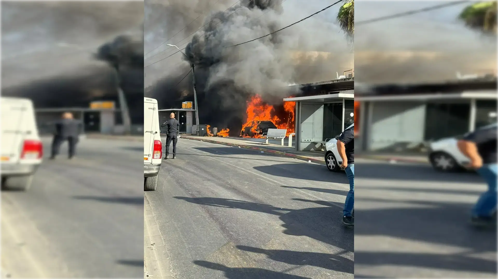 פיצוץ רכב רמלה פיצוץ רכב רמלה