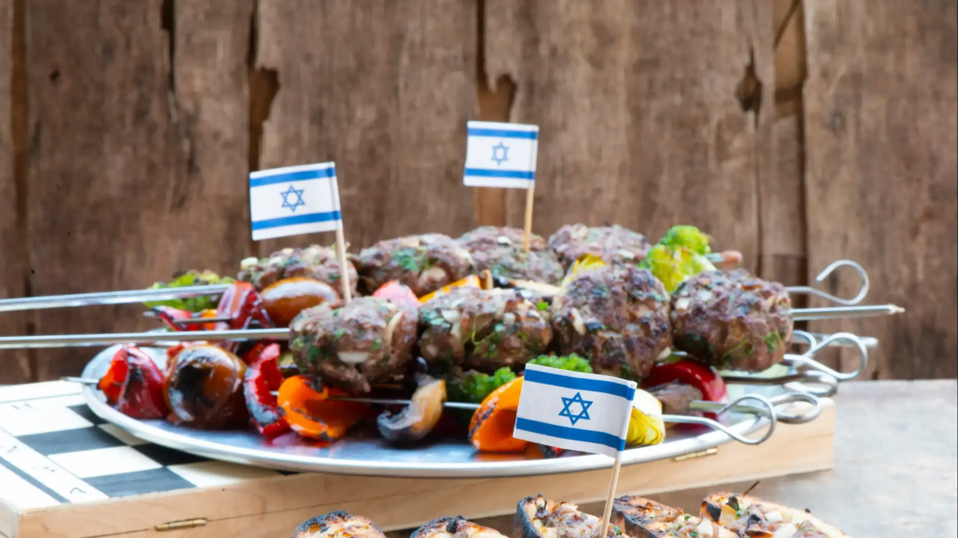 דגל ישראל על בשר של על האש דגל ישראל על בשר של על האש