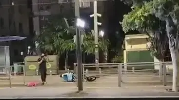 תיעוד מזירת הפיגוע ביפו תיעוד מזירת הפיגוע ביפו