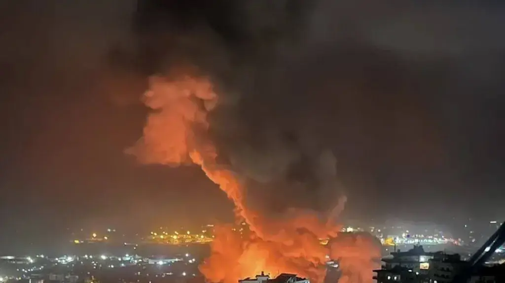 תקיפה בביירות. 4 באוקטובר 2024 תקיפה בביירות. 4 באוקטובר 2024