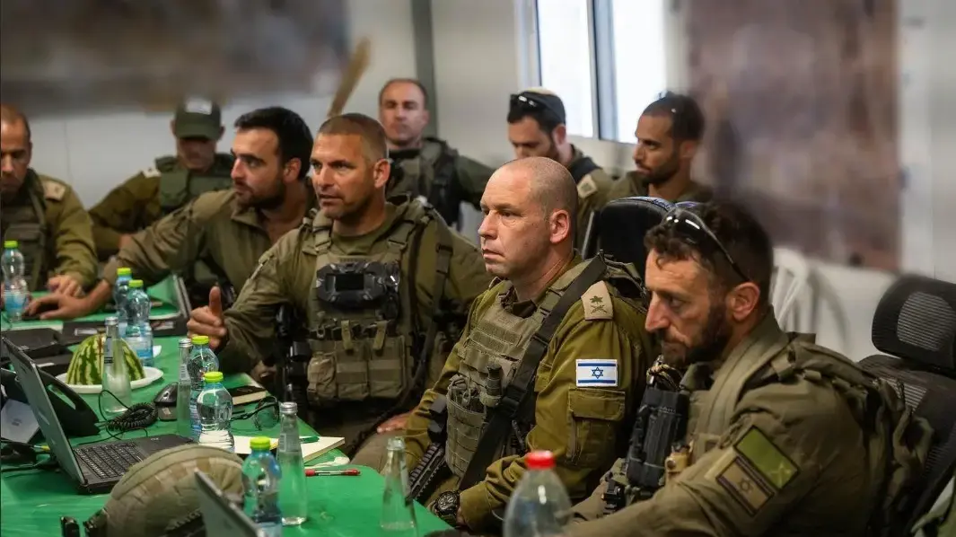 מפקד פיקוד הדרום, אלוף ירון פינקלמן בתדרוך למפקדים מפקד פיקוד הדרום, אלוף ירון פינקלמן בתדרוך למפקדים