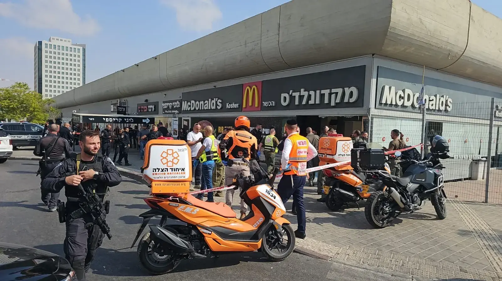 זירת פיגוע, תחנה מרכזית באר שבע, 6 באוקטובר 2024 זירת פיגוע, תחנה מרכזית באר שבע, 6 באוקטובר 2024