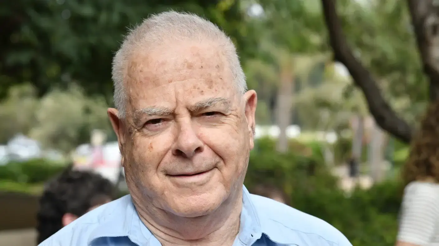 אפרים סנה, הלווית שייקה גביש, בית עלמין מורשה, 6 באוקטובר 2024