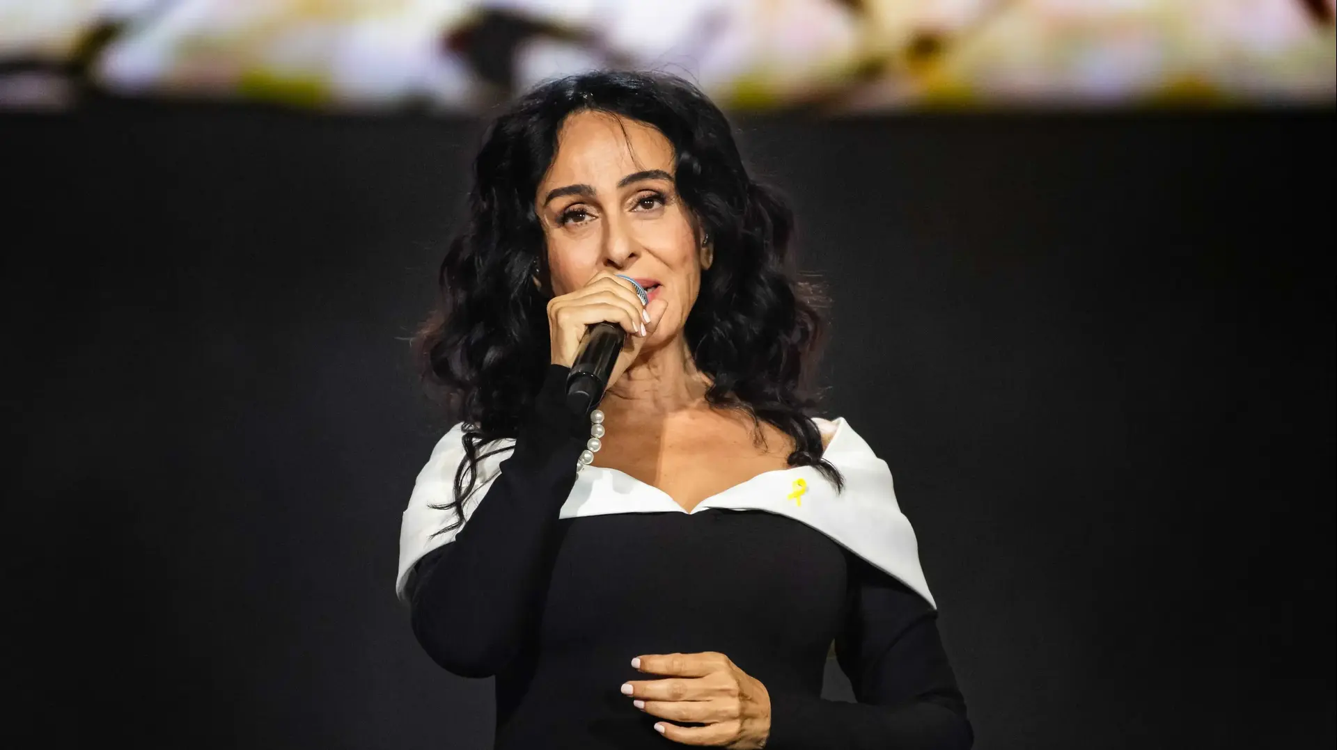 ריטה בטקס הזיכרון הלאומי של משפחות הנרצחים והחטופים במלאת שנה לטבח ה-7 באוקטובר, פארק הירקון, 7 באוקטובר 2024 ריטה בטקס הזיכרון הלאומי של משפחות הנרצחים והחטופים במלאת שנה לטבח ה-7 באוקטובר, פארק הירקון, 7 באוקטובר 2024