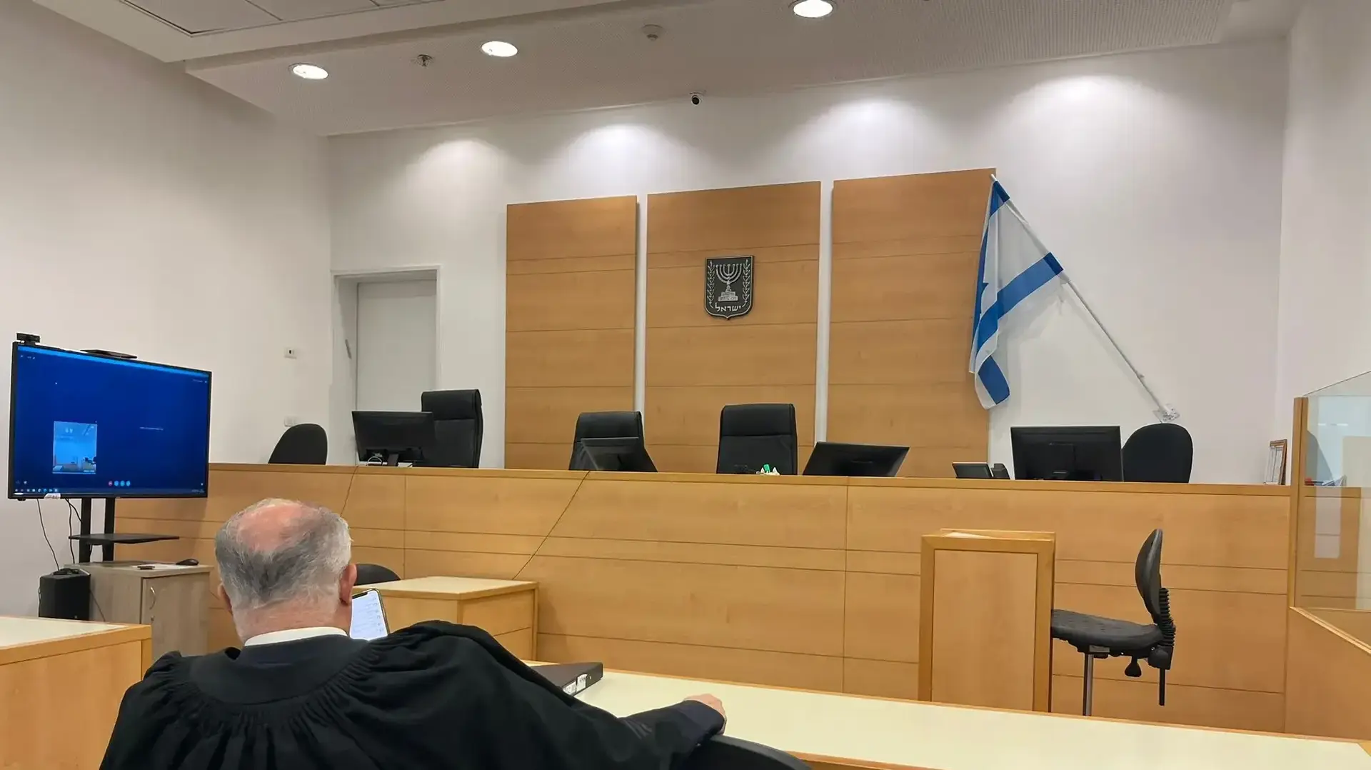 דיון ל5 תושבי טייבה החשודים בניסיון הפיגוע בעזריאלי, ביהמ״שׁ לוד. 11 באוקטובר 2024 דיון ל5 תושבי טייבה החשודים בניסיון הפיגוע בעזריאלי, ביהמ״שׁ לוד. 11 באוקטובר 2024