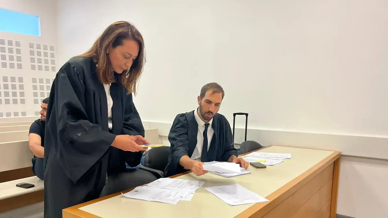 דיון ל5 תושבי טייבה החשודים בניסיון הפיגוע בעזריאלי, ביהמ״שׁ לוד. 11 באוקטובר 2024 דיון ל5 תושבי טייבה החשודים בניסיון הפיגוע בעזריאלי, ביהמ״שׁ לוד. 11 באוקטובר 2024