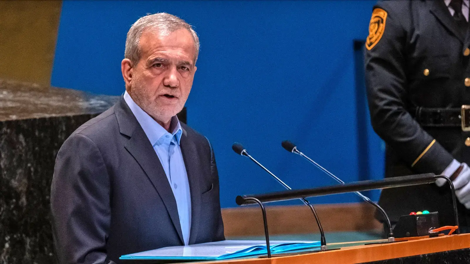 נשיא איראן מסעוד פזשכיאן באו"ם
24 בספטמבר 2024
