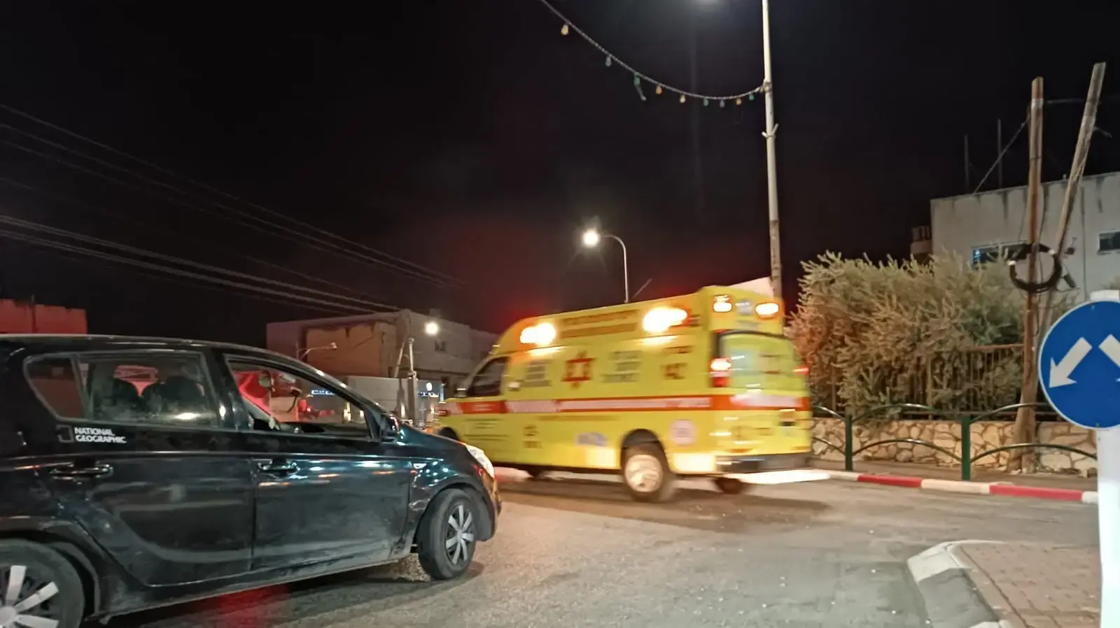כוחות רבים באירוע פגיעת כטב"ם ליד בנימינה, 13 באוקטובר 2024 כוחות רבים באירוע פגיעת כטב"ם ליד בנימינה, 13 באוקטובר 2024