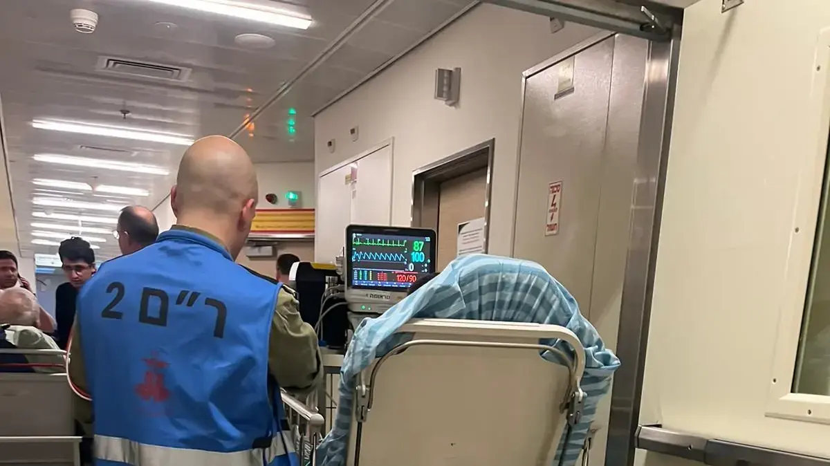 פצוע מנפילת כטב"ם, בי"ח בילינסון, 13 באוקטובר 2024 פצוע מנפילת כטב"ם, בי"ח בילינסון, 13 באוקטובר 2024