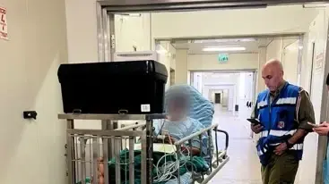 פצוע מנפילת כטב"ם, בי"ח בילינסון, 13 באוקטובר 2024 פצוע מנפילת כטב"ם, בי"ח בילינסון, 13 באוקטובר 2024