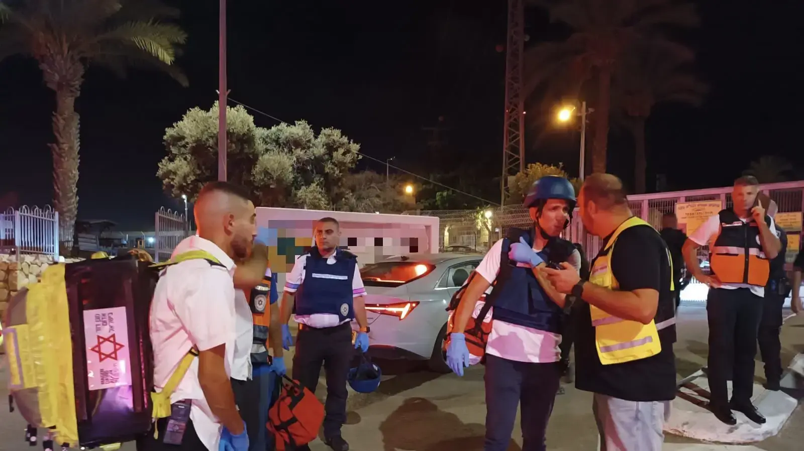 זירת פגיעת כטב"ם ליד בנימינה, 13 באוקטובר 2024 זירת פגיעת כטב"ם ליד בנימינה, 13 באוקטובר 2024