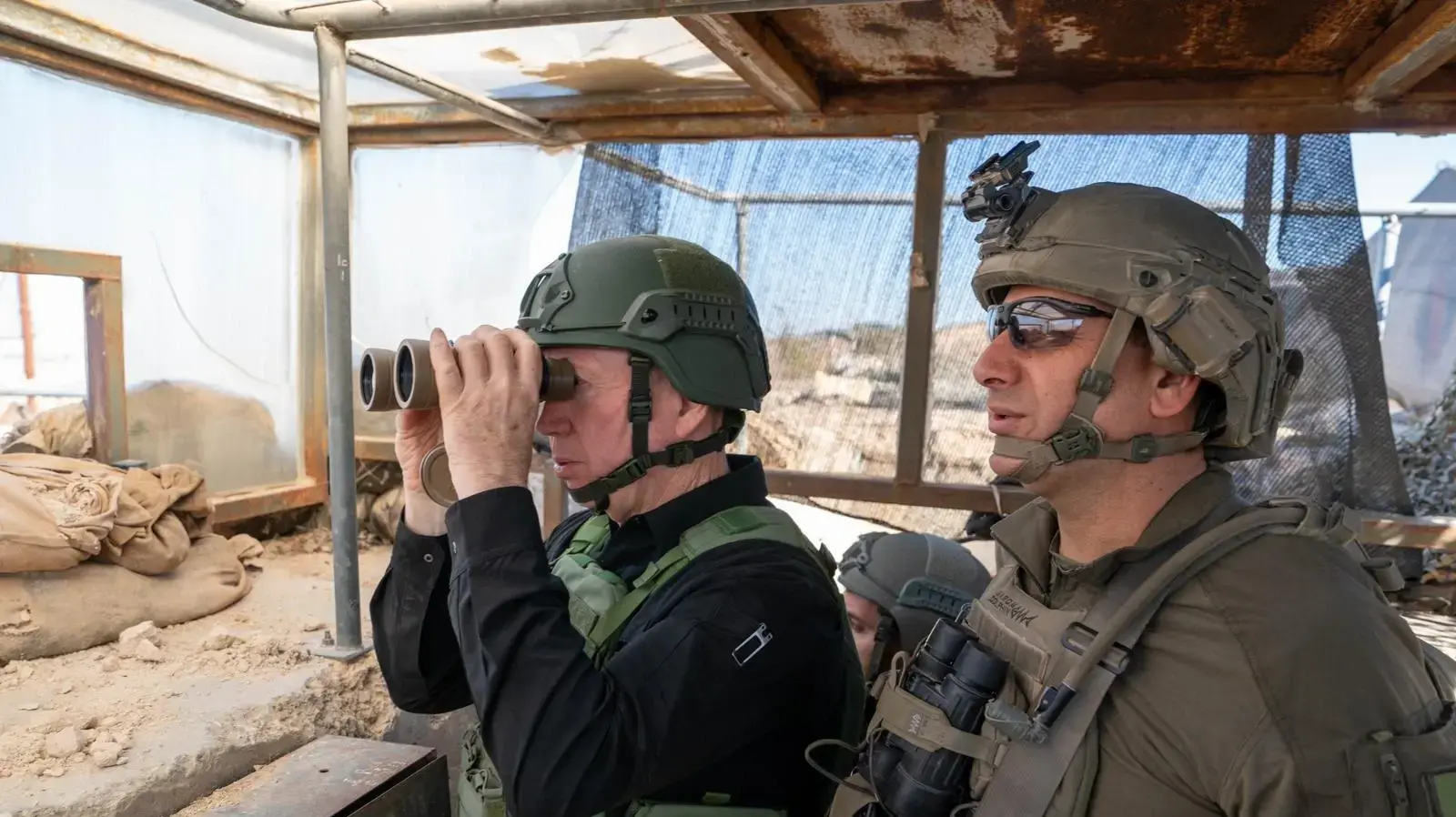 שר הביטחון, יואב גלנט, בביקור בגבול הצפון שר הביטחון, יואב גלנט, בביקור בגבול הצפון