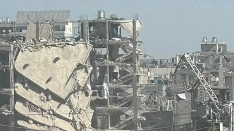 המוני עזתים נוהרים מצפון הרצועה לדרומה המוני עזתים נוהרים מצפון הרצועה לדרומה