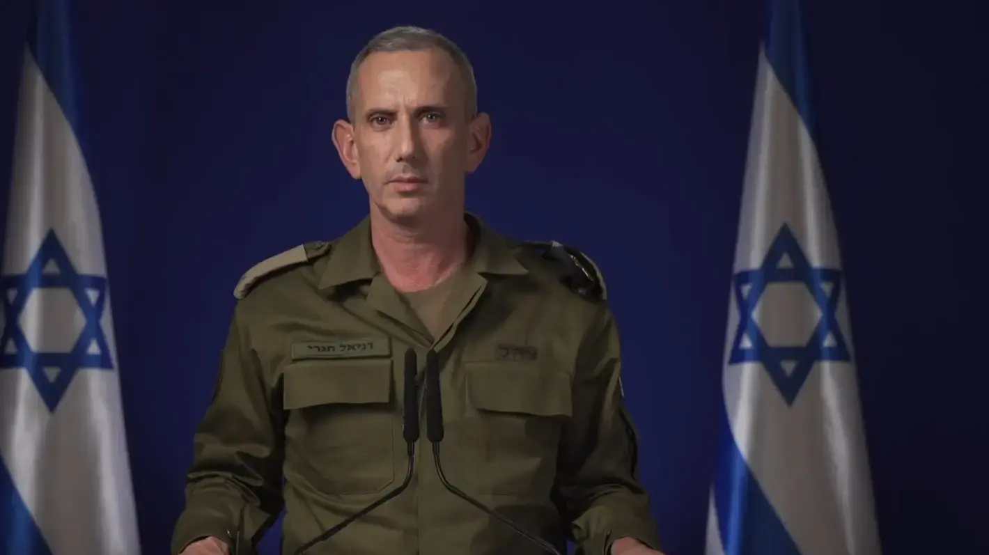 הצהרת דובר צה"ל ,דניאל הגרי
