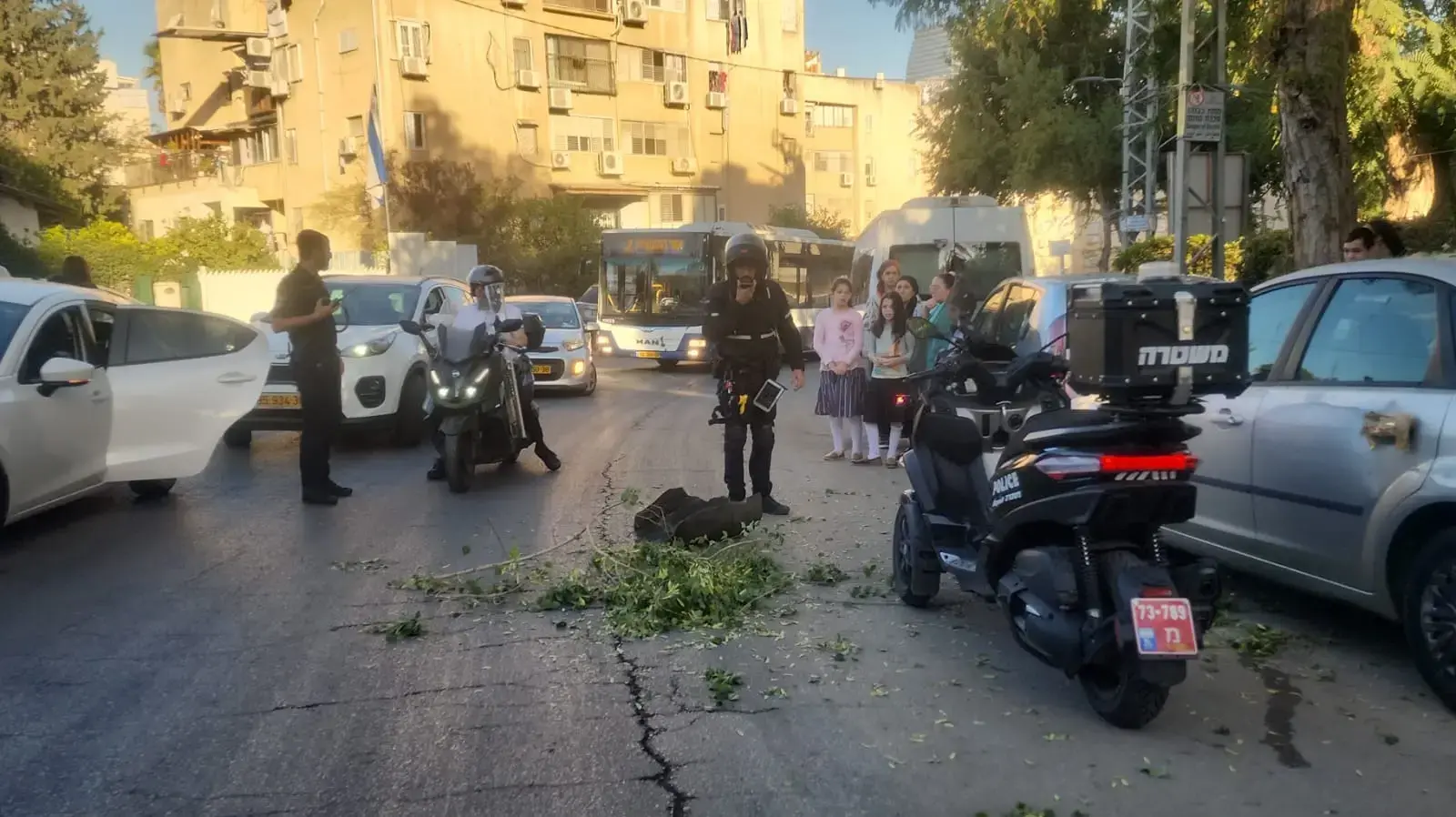 רסיס ברחוב, בני ברק, 22 באוקטובר 2024