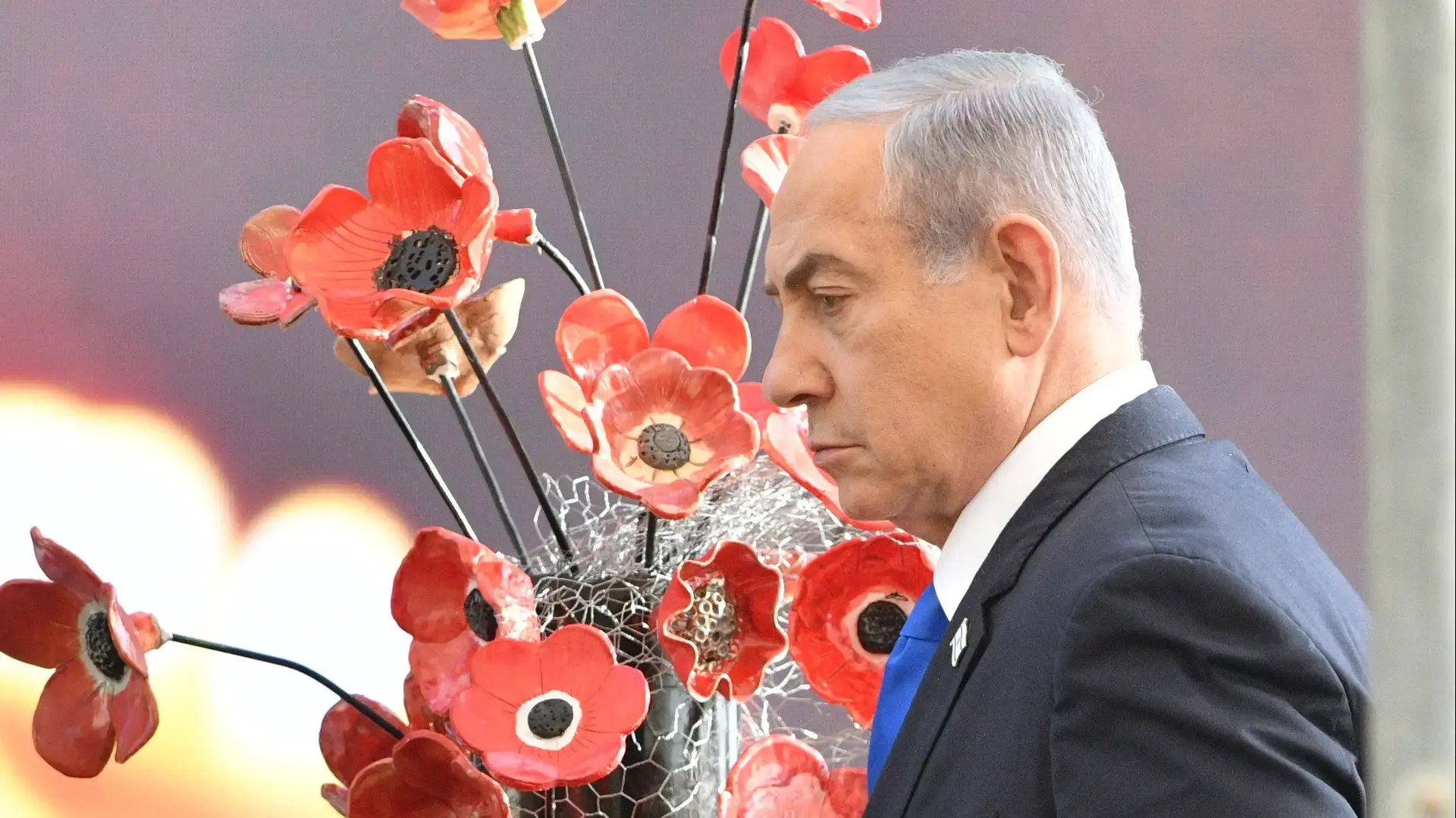 ראש הממשלה בנימין נתניהו, טקס הזכרון לנופלים ונרצחים במלחמת חרבות ברזל, 28 באוקטובר 2024